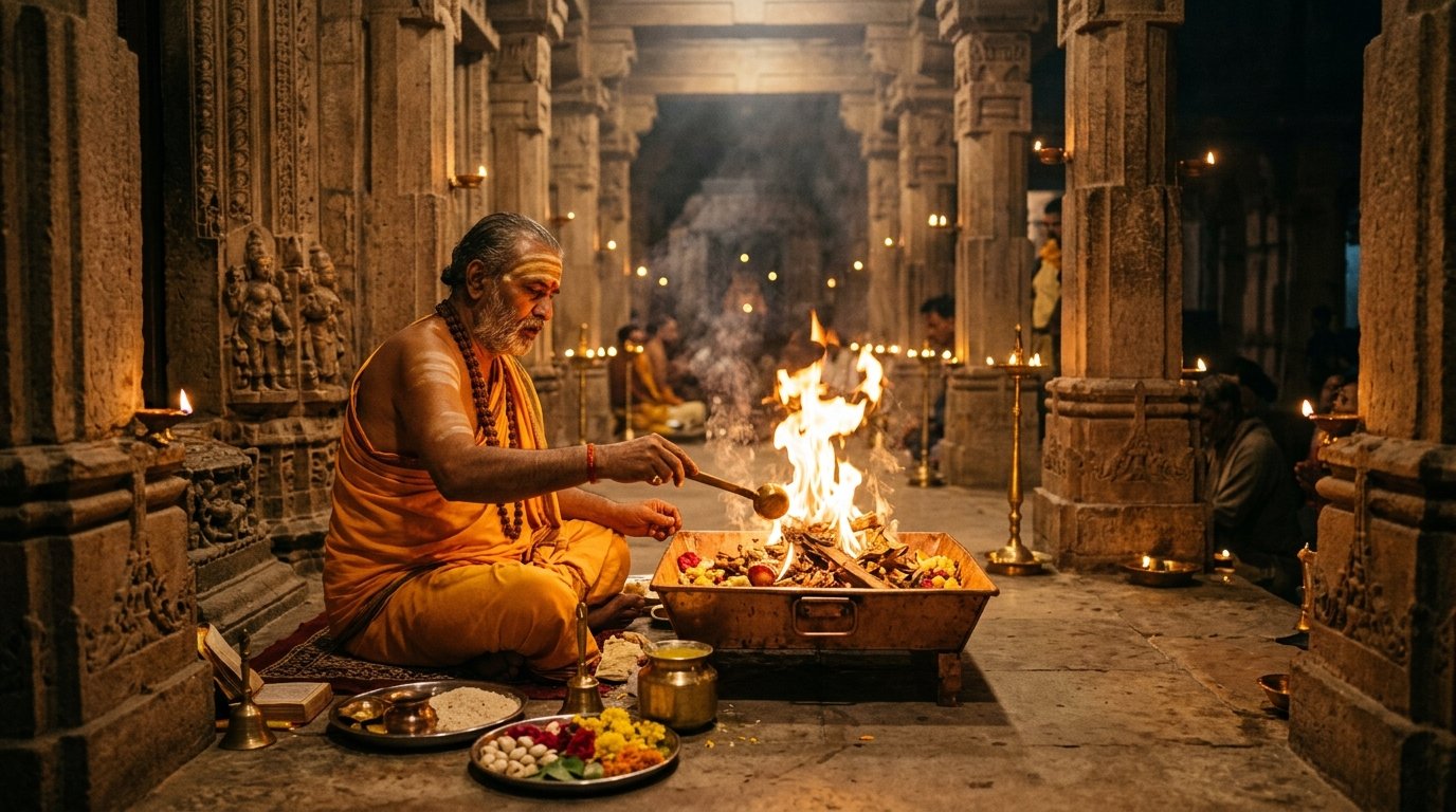Facing Sudden Business Losses? How a Vyapar Vridhi & Lakshmi Kubera Homa Can Reset Stagnant Cash Flow