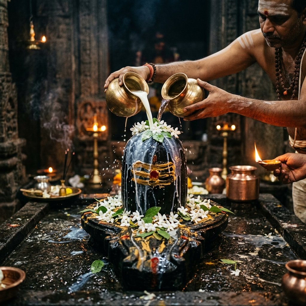 Sacred Abhishekam Ritual